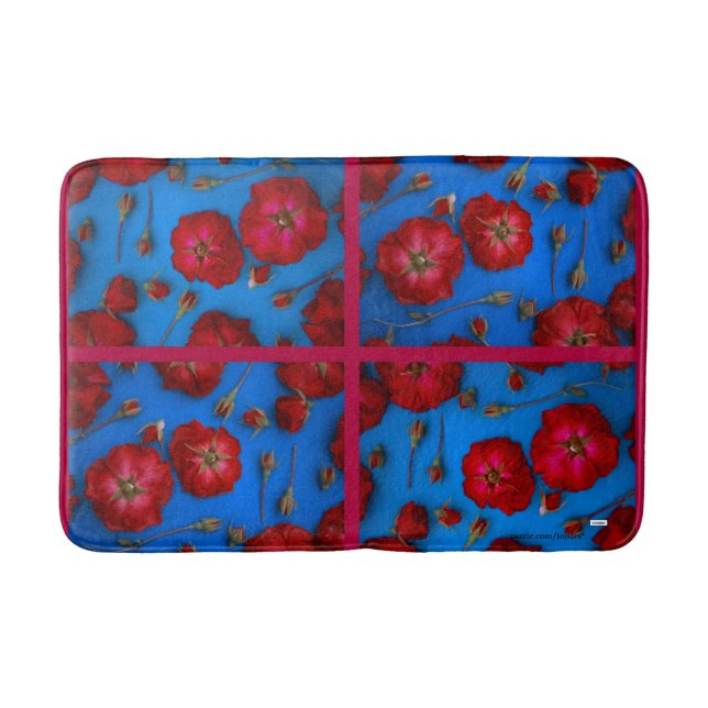 Rose Badematte (Vorderseite)