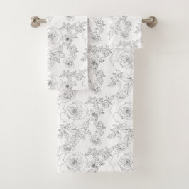 Rose Badhandtuch Set