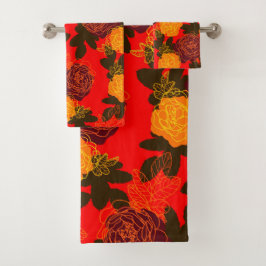 Rose Badhandtuch Set