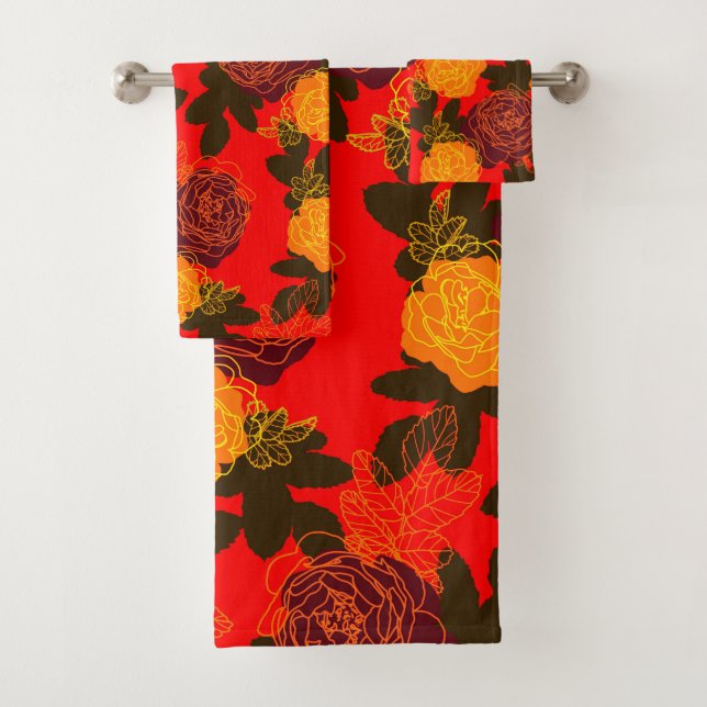 Rose Badhandtuch Set (Insitu)