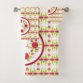 Rose Badhandtuch Set