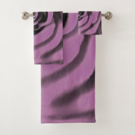 Rose "Big Dark Lavender" Badhandtuch Set