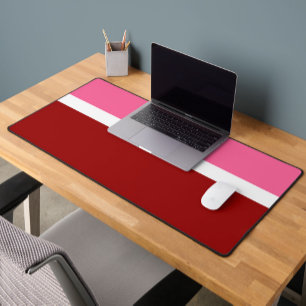 Rose Blanc Marron Rouge Bloc De Couleurs 
