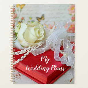 Rose blanche et Mariage dentelle