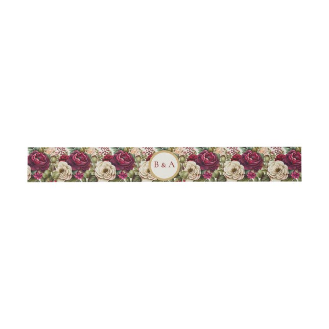 Rose-Bläsermonographie Einladungsbanderole (Flach)