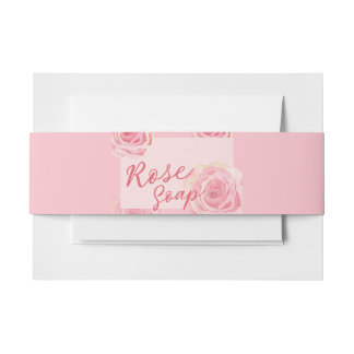 Rose Blätter Blush Soap Band Wrap