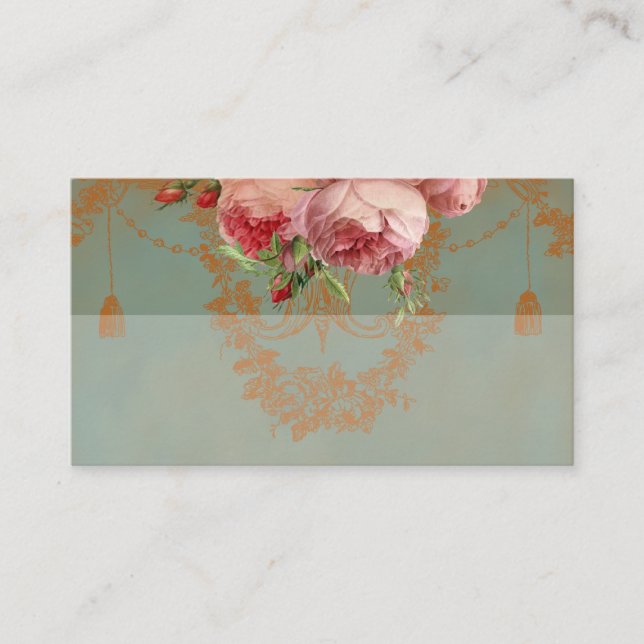 Rose Blenheim - Platzkarte (Vorderseite)