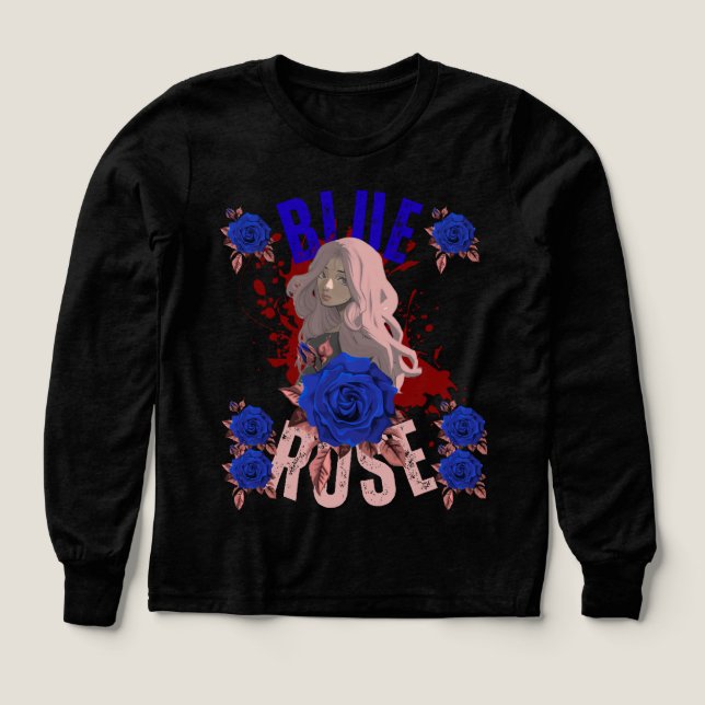 rose bleu (Motif recto)