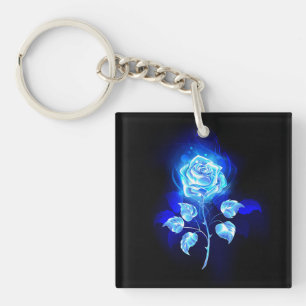 Rose bleu brûlant