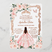 Rose Blues Quinceñera Princess