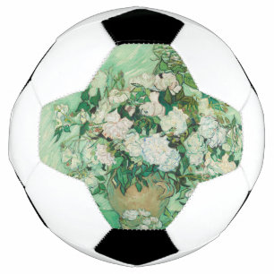 Rose - Blume Bouquet Fußball