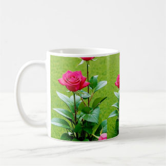 Rose Blume Kaffeetasse