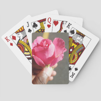 Rose Blume Kartenspielen Spielkarten