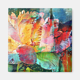 Rose Blume Magnet