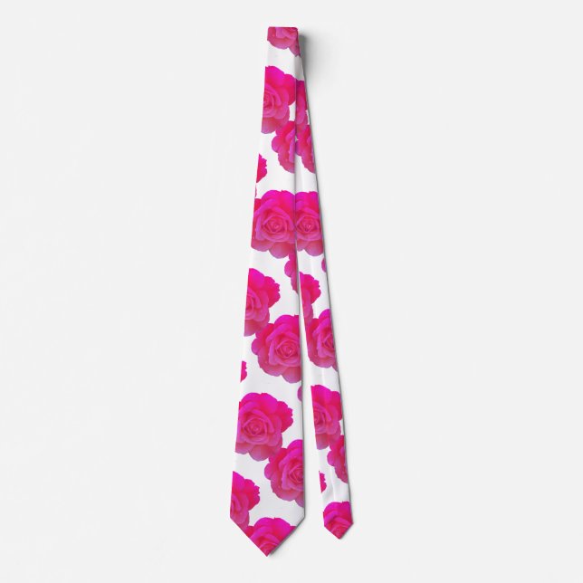 Rose Blume mit Cooler Geschenkidee Krawatte (Vorderseite)