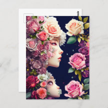 Rose, Blume, Postübergänge