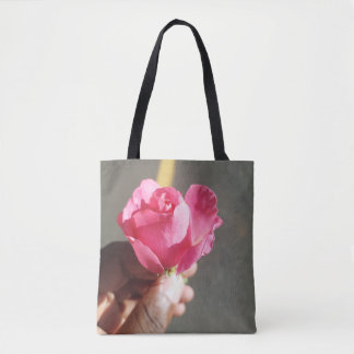 Rose Blume Tasche Einkaufstasche