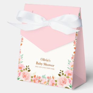 Rose Blumengarten Scoop Ice Cream Baby Dusche Geschenkschachtel