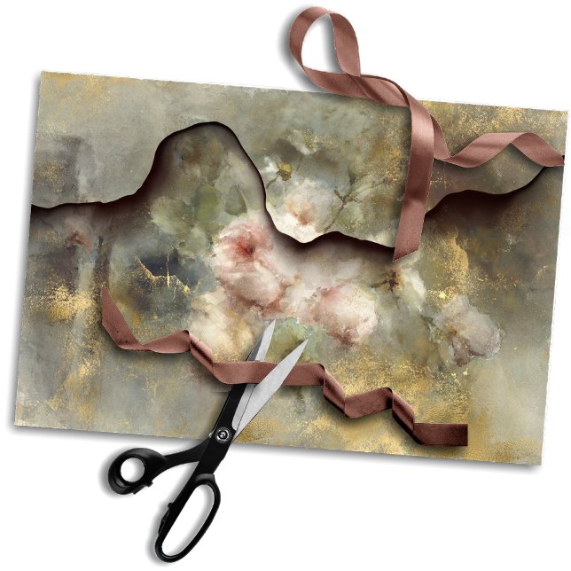 Rose | Blush PInk Grunge Decoupage Torn Seidenpapier (Von Creator hochgeladen)