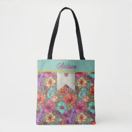 Rose Botanische Tasche