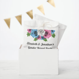 Rose Bouquet Gender Reveal Geschenktütchen
