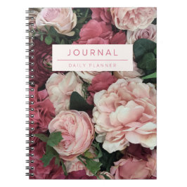 Rose Bouquet Journal Notizblock