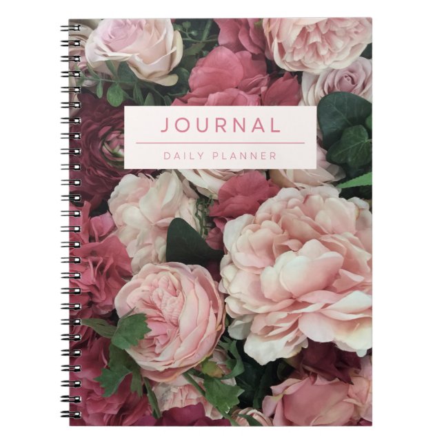 Rose Bouquet Journal Notizblock (Vorderseite)