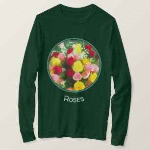 Rose Bouquet Malerei - Niedliche Original Blume Ku T-Shirt