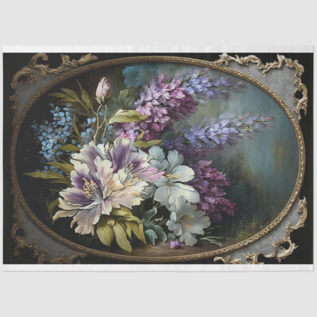 Rose Bouquet Paper Seidenpapier (Vorderseite)