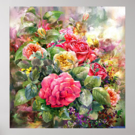 Rose-Bouquet Poster