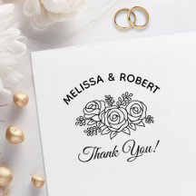 Rose Bouquet Wedding Vielen Dank