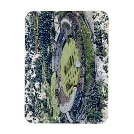 Rose Bowl Southampton Cricket Ground Artistic Magnet