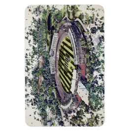 Rose Bowl Southampton Cricket Ground Artistic Magnet