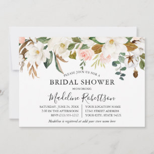 Rose Brautparty Einladung