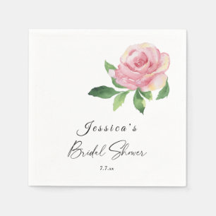 Rose Brautparty Serviette