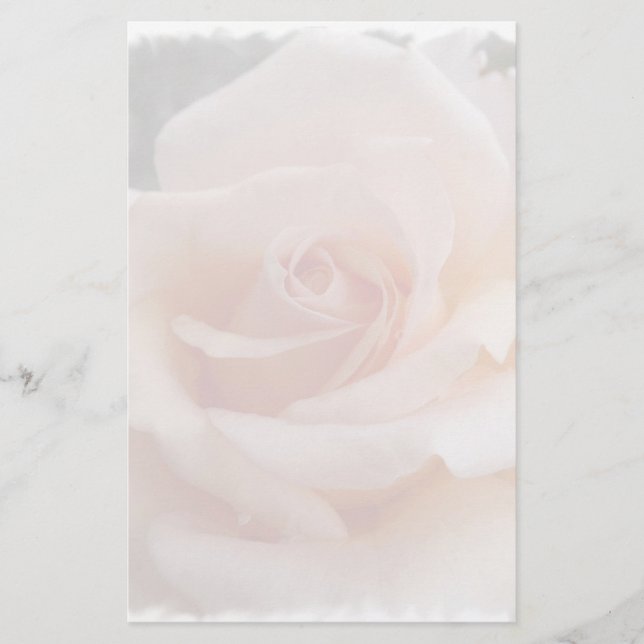 Rose Briefpapier (Vorderseite)