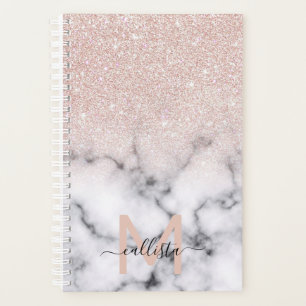 Rose brillant Parties scintillant or Marbre Ombre