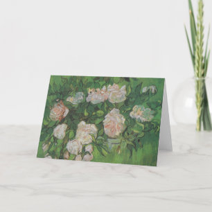 Rose Bush von Vincent Van Gogh Karte
