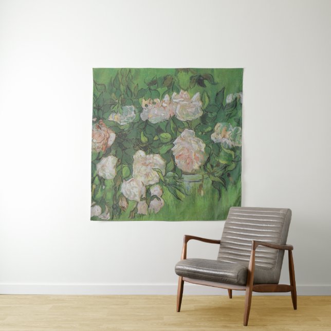 Rose Bush von Vincent Van Gogh Wandteppich (Beispiel)