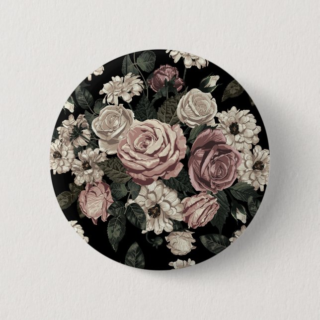 Rose Button (Vorderseite)