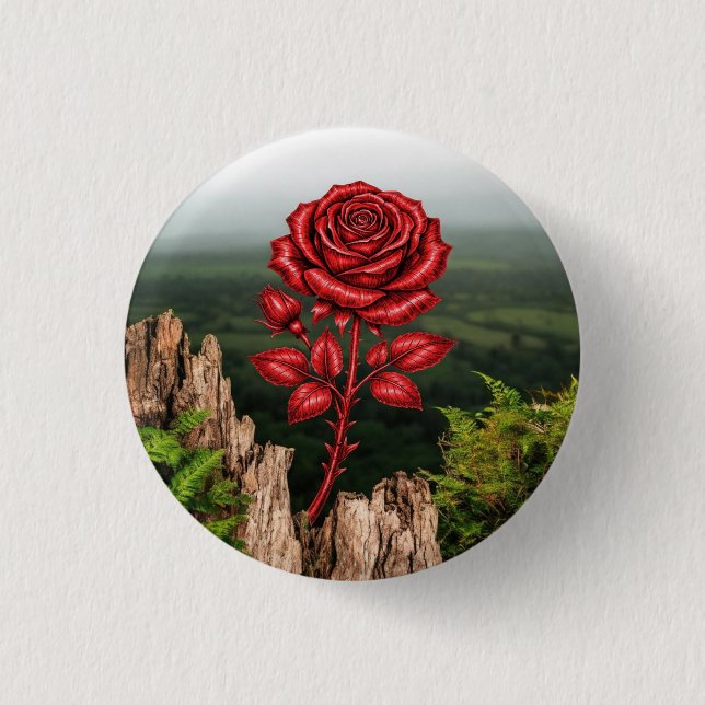 Rose  button (Vorderseite)