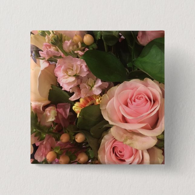 Rose Button (Vorderseite)