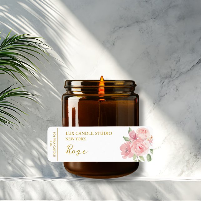 Rose Candle Label (Von Creator hochgeladen)