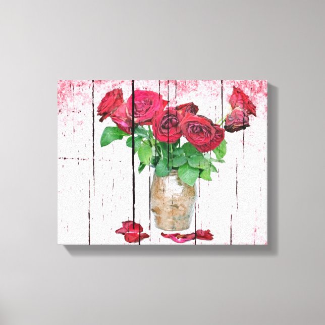 Rose Canvas Print Leinwanddruck (Vorderseite)