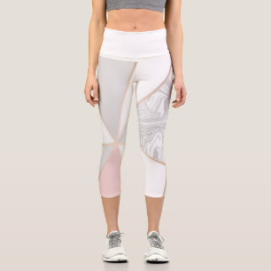 Rose Capri Leggings