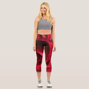 Rose Capri Leggings