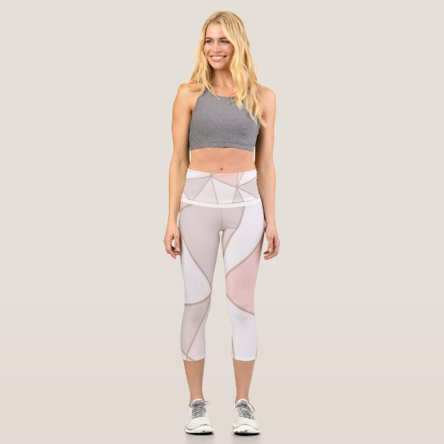 Rose Capri Leggings (Vorderseite)