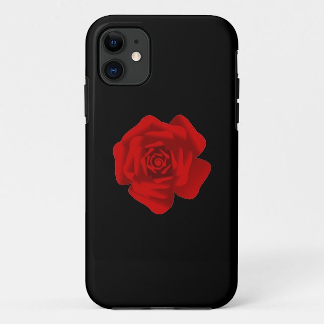 Rose Case-Mate iPhone Hülle (Rückseite)