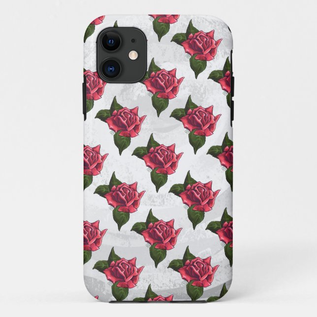 Rose Case-Mate iPhone Hülle (Rückseite)