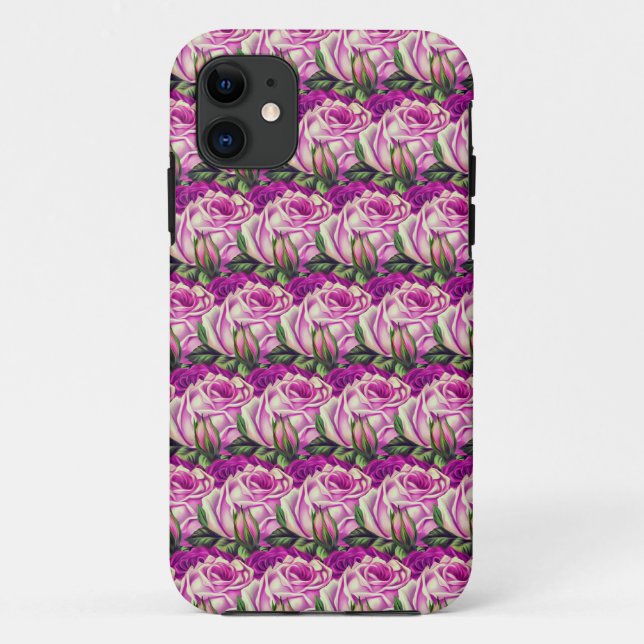 Rose Case-Mate iPhone Hülle (Rückseite)